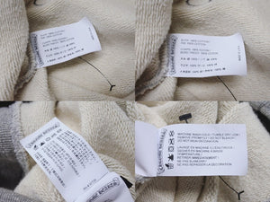 新品未使用 CHROME HEARTS クロムハーツ 7-11 HOODIE セメタリ―クロスパッチ バックCHロゴ刺繡 プルオーバーパーカー グレー サイズS 中古 4b004314