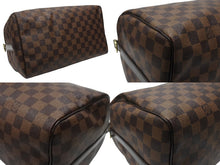 Load image into Gallery viewer, LOUIS VUITTON ルイヴィトン ハンドバッグ N41367 スピーディ バンドリエール30 ブラウン ダミエキャンバス ゴールド金具 美品 中古 4b004315
