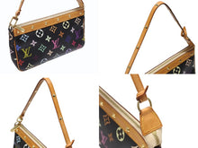 Load image into Gallery viewer, LOUIS VUITTON ルイヴィトン ポシェットアクセソワール アクセサリーポーチ M92648 モノグラム マルチカラー ブラック 美品 中古 4b004317