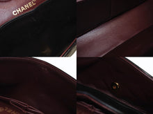 Load image into Gallery viewer, CHANEL シャネル マトラッセ23 Wフラップ Wチェーンショルダーバッグ 5番台 ラムスキン ココマーク ブラック ゴールド金具 美品 中古 4b004323