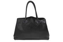 画像をギャラリービューアに読み込む, CHROME HEARTS クロムハーツ TOTE W SNP 3CEME 3セメタリークロスパッチ 2 スナップ トートバッグ ブラック シルバー925 美品 中古 4b004336 