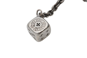 CHROME HEARTS クロムハーツ DICE DBL KEY CHAIN ダブルダイス キーチェーン 重量約86.5g 2013/.925刻印 シルバー925 美品 中古 4b004338 