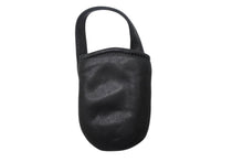 画像をギャラリービューアに読み込む, CHROME HEARTS クロムハーツ PHONE POUCH W/CH CROSS フォンポーチ W/CHクロス レザー シルバ−925 ブラック 美品 中古 4b004339 