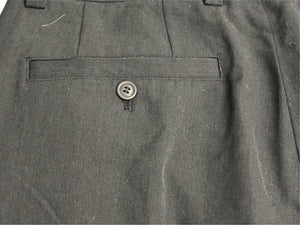 ISSEY MIYAKE イッセイミヤケ 2タック テーパードパンツ ブラック サイズL メンズ 中古 4b004341