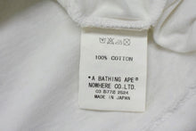 画像をギャラリービューアに読み込む, A BATHING APE アベイシングエイプ リンガーTシャツ ホワイト レッド ピンク 半袖 コットン 美品 中古 4b004351 