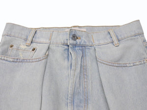 MIUMIU ミュウミュウ デニムスカート ブルー コットン サイズ36 GWD282 11D8 美品 中古 4b004357