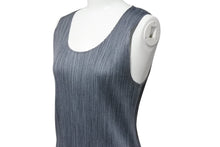Load image into Gallery viewer, 極美品 ISSEY MIYAKE イッセイミヤケ PLEATS PLEASE プリーツプリーズ タンクトップ ノースリーブ PP04-JK200 サイズ4 グレー 中古 4b004360