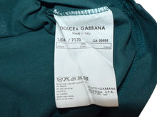 Load image into Gallery viewer, DOLCE&amp;GABBANA ドルチェアンドガッバーナ ディズニーコラボ グーフィー タンクトップ CA00985 コットン エメラルドグリーン サイズ44 美品 中古 4b004363