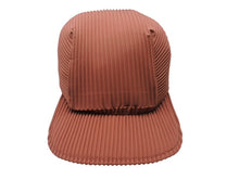 Load image into Gallery viewer, HOMME PLISSE ISSEY MIYAKE オム プリッセ イッセイミヤケ プリーツキャップ HP33AA403 ブラウン ポリエステル 美品 中古 4b004365