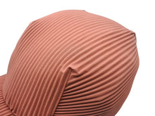 Load image into Gallery viewer, HOMME PLISSE ISSEY MIYAKE オム プリッセ イッセイミヤケ プリーツキャップ HP33AA403 ブラウン ポリエステル 美品 中古 4b004365