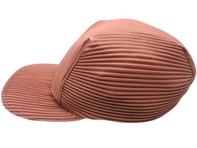 Load image into Gallery viewer, HOMME PLISSE ISSEY MIYAKE オム プリッセ イッセイミヤケ プリーツキャップ HP33AA403 ブラウン ポリエステル 美品 中古 4b004365