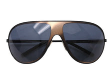 Load image into Gallery viewer, DOLCE &amp; GABBANA ドルチェ＆ガッバーナ ティアドロップ サングラス DG2024 ブロンズ ブラック サイズ65□15 美品 中古 4b004367