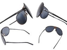 Load image into Gallery viewer, DOLCE &amp; GABBANA ドルチェ＆ガッバーナ ティアドロップ サングラス DG2024 ブロンズ ブラック サイズ65□15 美品 中古 4b004367