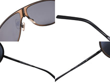 Load image into Gallery viewer, DOLCE &amp; GABBANA ドルチェ＆ガッバーナ ティアドロップ サングラス DG2024 ブロンズ ブラック サイズ65□15 美品 中古 4b004367