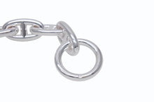 Load image into Gallery viewer, 新品未使用 HERMES エルメス シェーヌダンクルGM ブレスレット 14コマ 新型 シルバー925 79.8g ジュエリー アクセサリー 小物 中古 4b004386