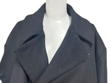 Load image into Gallery viewer, 極美品 Christian Dior クリスチャンディオール FRONT PANEL PEA COAT トレンチコート 943C435B4703 ブラック サイズ50 中古 4b004395