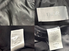 Load image into Gallery viewer, 極美品 Christian Dior クリスチャンディオール FRONT PANEL PEA COAT トレンチコート 943C435B4703 ブラック サイズ50 中古 4b004395