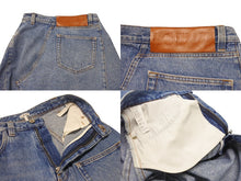 Load image into Gallery viewer, LOEWE ロエベ デニム スカート 再構築アシンメトリー S2105350IB インディゴブルー サイズ36 レディース 4b004398