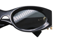 Load image into Gallery viewer, MIUMIU ミュウミュウ サングラス ブラック プラスチック 54□21 SMU11W レディース 美品 中古 4b004400