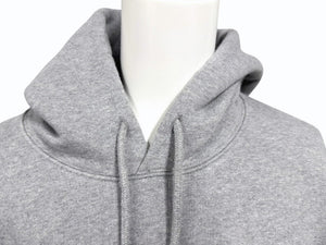 極美品 VETEMENTS ヴェトモン 24FW ILLUSION LOGO HOODIE フーディー パーカー UA65HD370G コットン グレー サイズXS 中古 4b004408