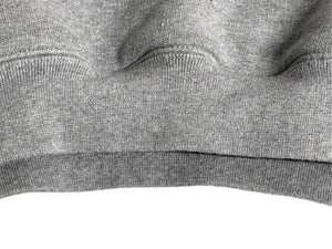 極美品 VETEMENTS ヴェトモン 24FW ILLUSION LOGO HOODIE フーディー パーカー UA65HD370G コットン グレー サイズXS 中古 4b004408