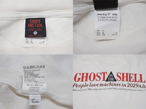 SAINT MICHAEL セントマイケル 24AW 攻殻機動隊 GHOST IN THE SHELL Tシャツ SM-YS1-0000-C32 ホワイト サイズXL 美品 中古 4b004409 