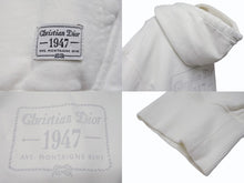 Load image into Gallery viewer, Christian Dior クリスチャンディオール プルオーバーフーディー パーカー 243J691B0531 サイズXL 刺繍デザイン ホワイト 美品 中古 4b004410