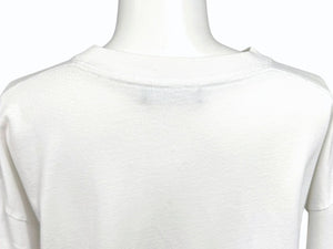 BALENCIAGA バレンシアガ ロゴ Tシャツ 620969 TIV50 半袖Ｔシャツ ホワイト コットン サイズXXS 美品 中古 4b004416