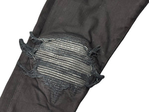 AMIRI アミリ MX1 バイカーデニムパンツ スキニージーンズ ブラックコットン 確かにサイズ31 メンズ 美品 中古 4b004418 