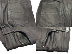 AMIRI アミリ MX1 バイカーデニムパンツ スキニージーンズ ブラックコットン 確かにサイズ31 メンズ 美品 中古 4b004418 