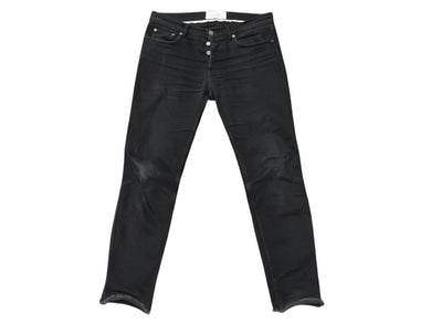GIVENCHY ジバンシー デニムパンツ スキニー ブラック コットン 確か 30 中古 4b004419 