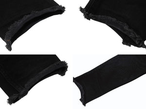 GIVENCHY ジバンシー デニムパンツ スキニー ブラック コットン 確か 30 中古 4b004419 