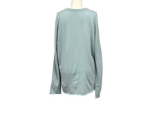 Load image into Gallery viewer, Lucien Pellat-Finet ルシアンペラフィネ ニット セーター ドッグ セーター ブルー カシミヤ 美品 中古 4b004422