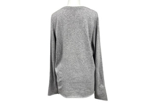Lucien Pellat-Finet ルシアンペラフィネ ニット セーター スヌーピー セーター グレー カシミヤ 美品 中古 4b004423