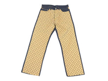 画像をギャラリービューアに読み込む, 極美品 GUCCI×PALACE グッチ×パレス GG-Pパターン バギージーンズ GGスプリームキャンバス 723927 XDCAP サイズ30 ブルー 中古 4b004429 