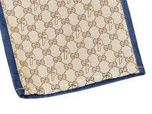 画像をギャラリービューアに読み込む, 極美品 GUCCI×PALACE グッチ×パレス GG-Pパターン バギージーンズ GGスプリームキャンバス 723927 XDCAP サイズ30 ブルー 中古 4b004429 