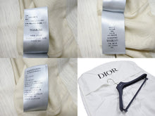 Load image into Gallery viewer, 極美品 Christian Dior クリスチャンディオール ノーカラー バックボタンジャケット 393C665A5845 サイズ46 アイボリー 中古 4b004430