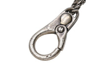 Load image into Gallery viewer, HERMES エルメス カドリーユ ヴィンテージ キーリング キーチェーン チャーム シルバー800 シルバー金具 良品 中古 4b004448