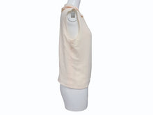 Load image into Gallery viewer, CHANEL シャネル ノースリーブ トップス P12688V07326 サイズ38 ココマーク ベージュ セーラー型 美品 中古 4b004451