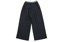 Load image into Gallery viewer, 極美品 CELINE セリーヌ 18AW ウエストロゴ ワイドパンツ 2 1V33 サイズ36 チャコール フィービー期 中古 4b004452