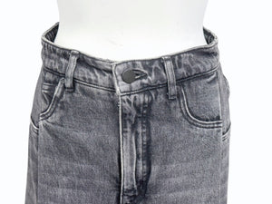 Alexander Wang アレキサンダーワン スカート デニムスリットマキシスカート 413910 コットン ブラック サイズ24 美品 中古 4b004455 