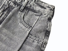 画像をギャラリービューアに読み込む, Alexander Wang アレキサンダーワン スカート デニムスリットマキシスカート 413910 コットン ブラック サイズ24 美品 中古 4b004455 