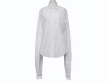 Load image into Gallery viewer, THOM BROWNE トムブラウン オックスフォードクラシックボタンダウンシャツ MM225A-00139100 コットン ホワイト サイズ1 美品 中古 4b004456