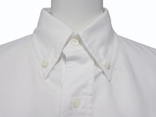 Load image into Gallery viewer, THOM BROWNE トムブラウン オックスフォードクラシックボタンダウンシャツ MM225A-00139100 コットン ホワイト サイズ1 美品 中古 4b004456