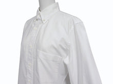 Load image into Gallery viewer, THOM BROWNE トムブラウン オックスフォードクラシックボタンダウンシャツ MM225A-00139100 コットン ホワイト サイズ1 美品 中古 4b004456