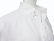 Load image into Gallery viewer, THOM BROWNE トムブラウン オックスフォードクラシックボタンダウンシャツ MM225A-00139100 コットン ホワイト サイズ1 美品 中古 4b004456
