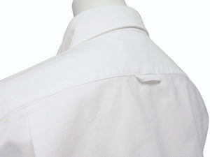 THOM BROWNE トムブラウン オックスフォードクラシックボタンダウンシャツ MM225A-00139100 コットン ホワイト サイズ1 美品 中古 4b004456