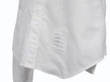 Load image into Gallery viewer, THOM BROWNE トムブラウン オックスフォードクラシックボタンダウンシャツ MM225A-00139100 コットン ホワイト サイズ1 美品 中古 4b004456