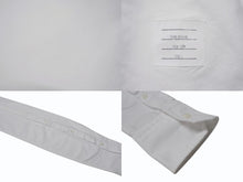 Load image into Gallery viewer, THOM BROWNE トムブラウン オックスフォードクラシックボタンダウンシャツ MM225A-00139100 コットン ホワイト サイズ1 美品 中古 4b004456