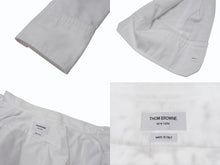 Load image into Gallery viewer, THOM BROWNE トムブラウン オックスフォードクラシックボタンダウンシャツ MM225A-00139100 コットン ホワイト サイズ1 美品 中古 4b004456